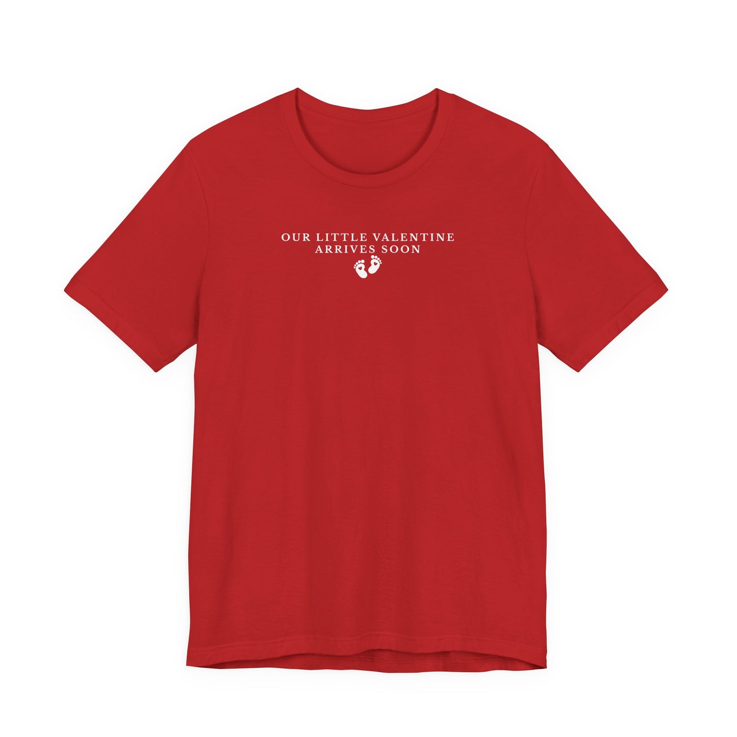 Our Little Valentine Arrives Soon Pregnancy Announcement Shirt