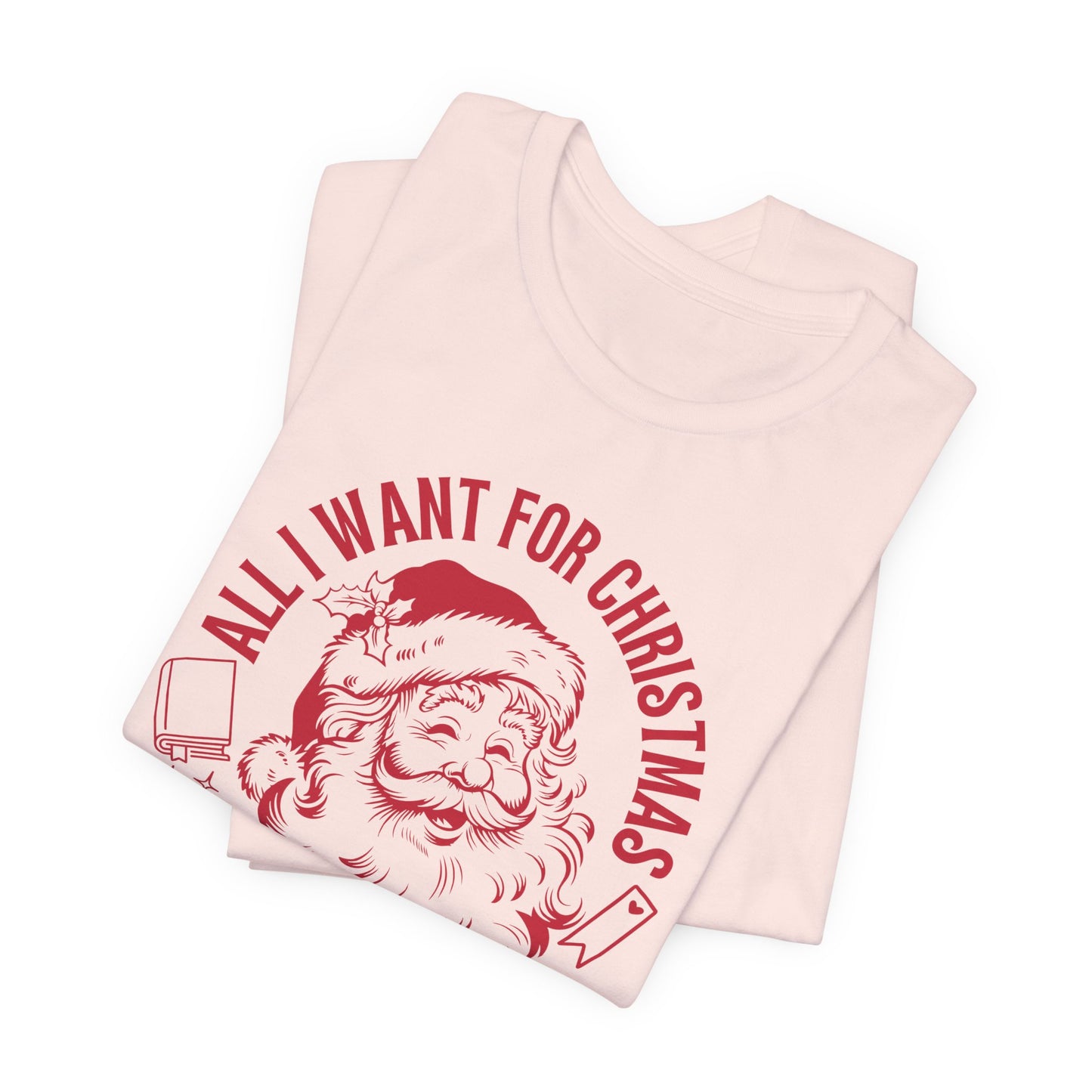 Christmas Teacher Shirt Silent Reading